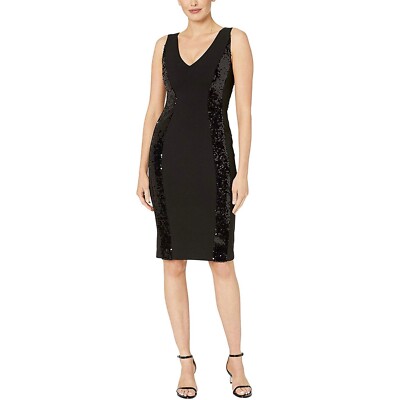 side panel bodycon dress Bardot Amani high neck contrast ruched side panels midi dress in black and  white