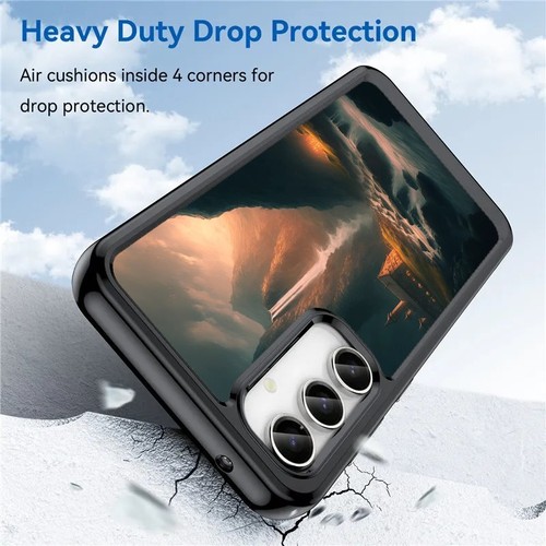 waterfall in middle forest Anti wear Case For Samsung S7 S8 S9 S10 S20 Plus Lite - 第 20/25 張圖片