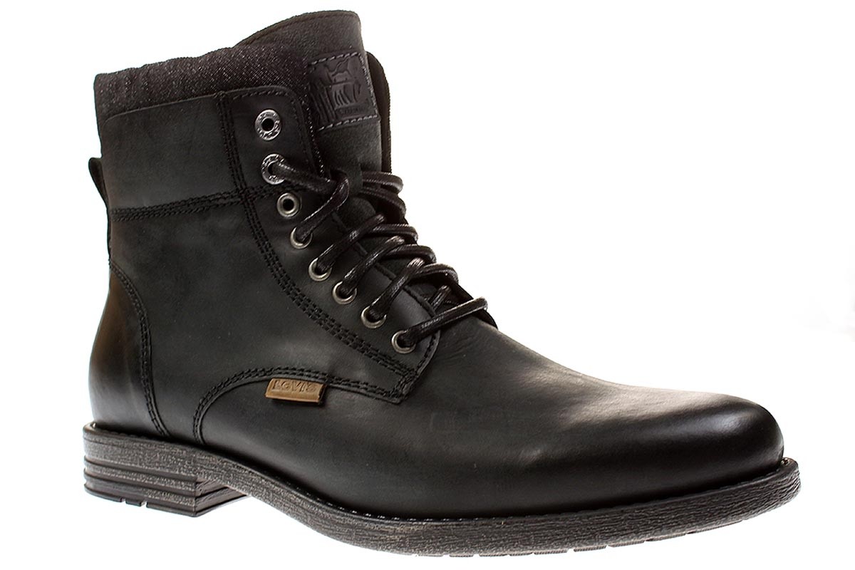 Levis EMERSON 226767-700 - Herren Schuhe Stiefel Schnürschuhe Boots -59-black Levis EMERSON 226767-700 - Herren Schuhe Stiefel Schnürschuhe Boots -59-black
