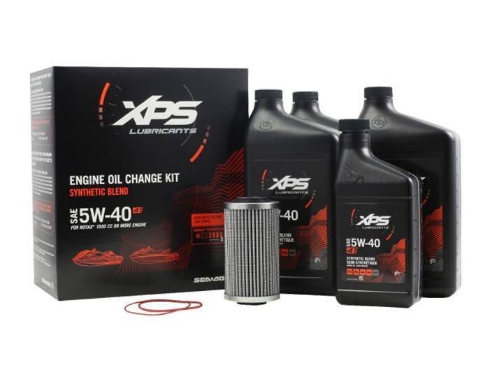 SEADOO 純正4サイクルオイル ジェット XPSオイル ３本セット Sea-Doo/Ski-Doo XPS New OEM 2-Stroke Synthetic Oil Gallon Case (3