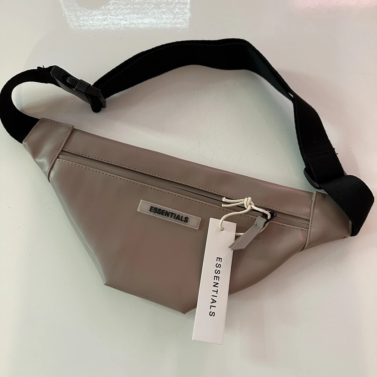 Essentials Shoulder Bag Fear Of God FOG Essentials Waterproof Sling Beige NWT
