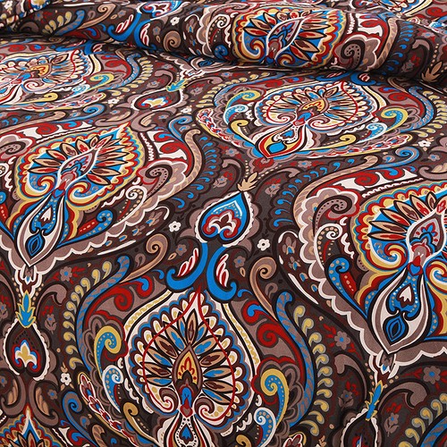 Quilt Duvet Doona Cover Set Queen/King Modern Pattern Printed Mr Cotton H1 - Picture 13 of 29