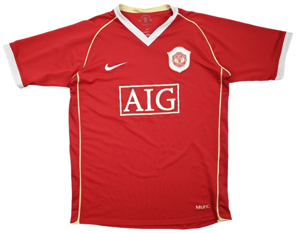 Nike 2006-07 MANCHESTER UNITED SHIRT TRIKOT XL. KINDER | eBay