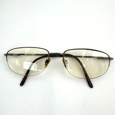 Vintage Jaguar Eyeglass Frames Model 3342-276 Bronze Tortoise Half Rim 55-17-140