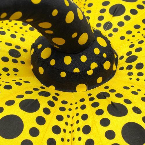 Yayoi Kusama Pumpkin Soft Sculpture Plush Doll S Yellow Black Japan - Picture 2 of 4