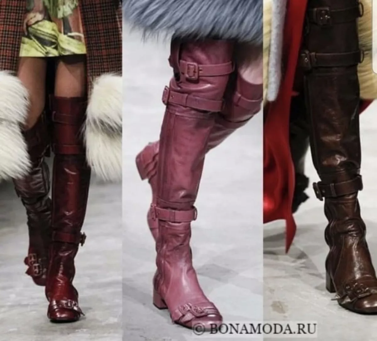 Burgundy Beauty: Prada Burgundy Boots