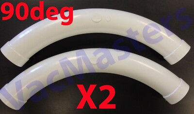 Hide A Hose central vacuum HS202140 90 deg PVC Rough-In elbow/fitting - QTY 2