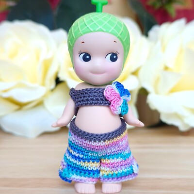 Authentic] 🍈 Melon Sonny Angel Fruit Series ✨ Handmade Crochet