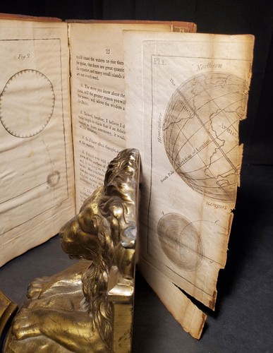 EASY INTRODUCTION TO ASTRONOMY by JAMES FERGUSON 1817 Illustrated Leather - Picture 13 of 19