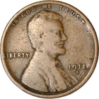 1911-S 1C Lincoln Wheat Cent VG K18623