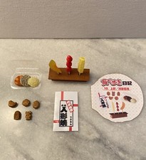 Rare 2006 Re-Ment Street Food, Food to Go Set 10