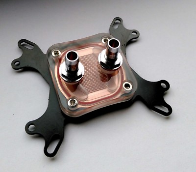 CPU Processor Water Cooler | Water Cooling | Intel and AMD | Copper | New 