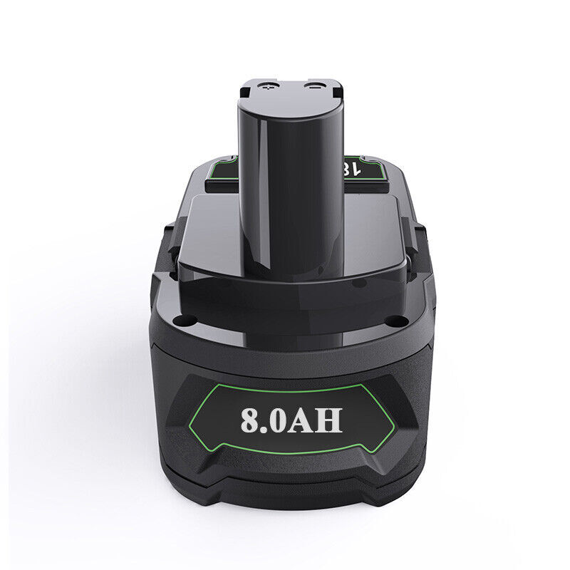P107 Battery For RYOBI P108 18V One Plus High Capacity Lithium-ion Battery 8.0Ah