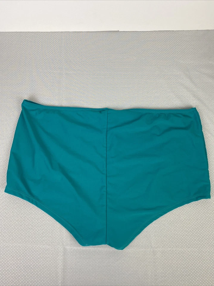 Женские купальные трусы Catalina размер 2x бирюзово-зеленый цвет Catalina's Color Name Is Atoll - Изображение 3 из 4