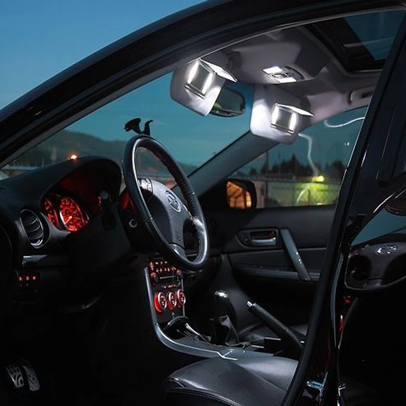 Mazda 6 GG GY G1 LED Interior Completo Premium Set 14 Bombillas SMD Blanco Sin Errores Foto 3 de 4