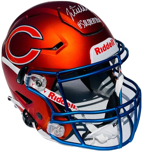 Chicago Bears #1 JUSTIN FIELDS Signed 