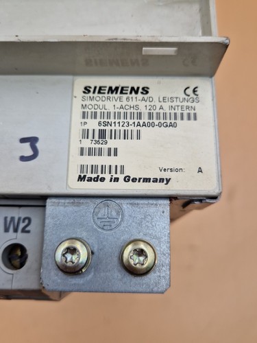 Siemens SIMODRIVE 611 Leistungsmodul120 A 6SN1123-1AA00-0GA0 - Bild 4 von 4