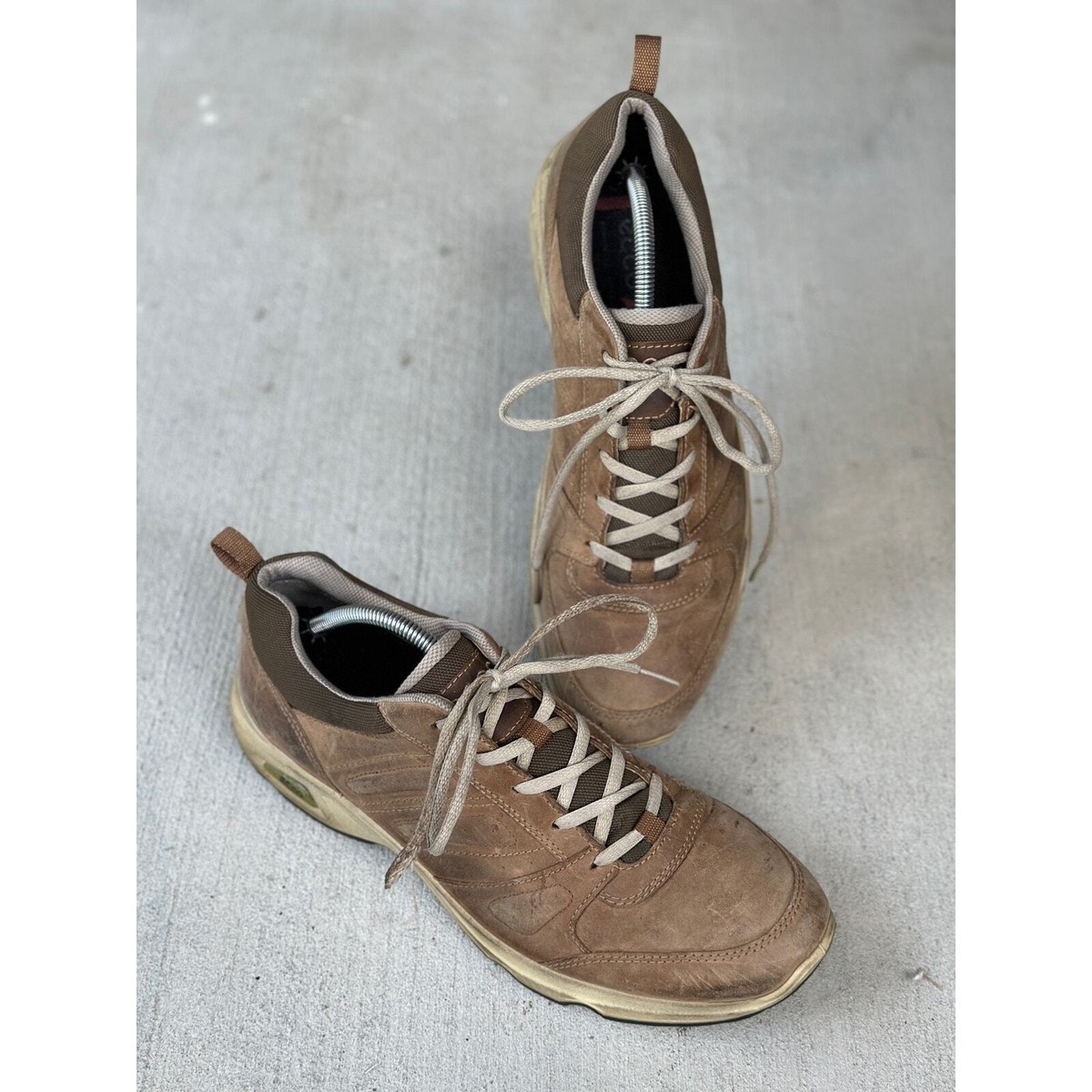 ECCO EPR 4.0 Brown Leather Lace Up Sneaker Shoe Men’s 11/11.5 EUR 45 Athletic Men main image 4