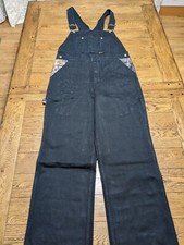 Rocky Boots Bib Overalls Unlined Workwear Bibs Black  Mossy Oak 34x32 NEW READ