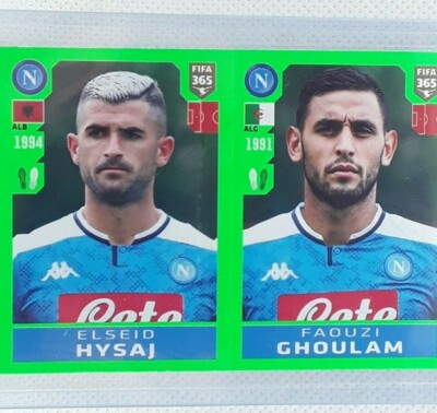 Hysaj - Ghoulam 2020 Panini FIFA Golden World Of Football - #253 - SSC Napoli