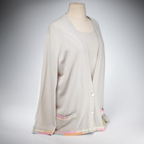 Chanel Damen Kaschmir Pullover Set 1999C B1181 Gr. 46 - Bild 2 von 5
