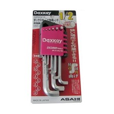 ASH short Dax key hex wrench set 9 pcs DZS0910 Free Ship w/Tracking# New Jap JP
