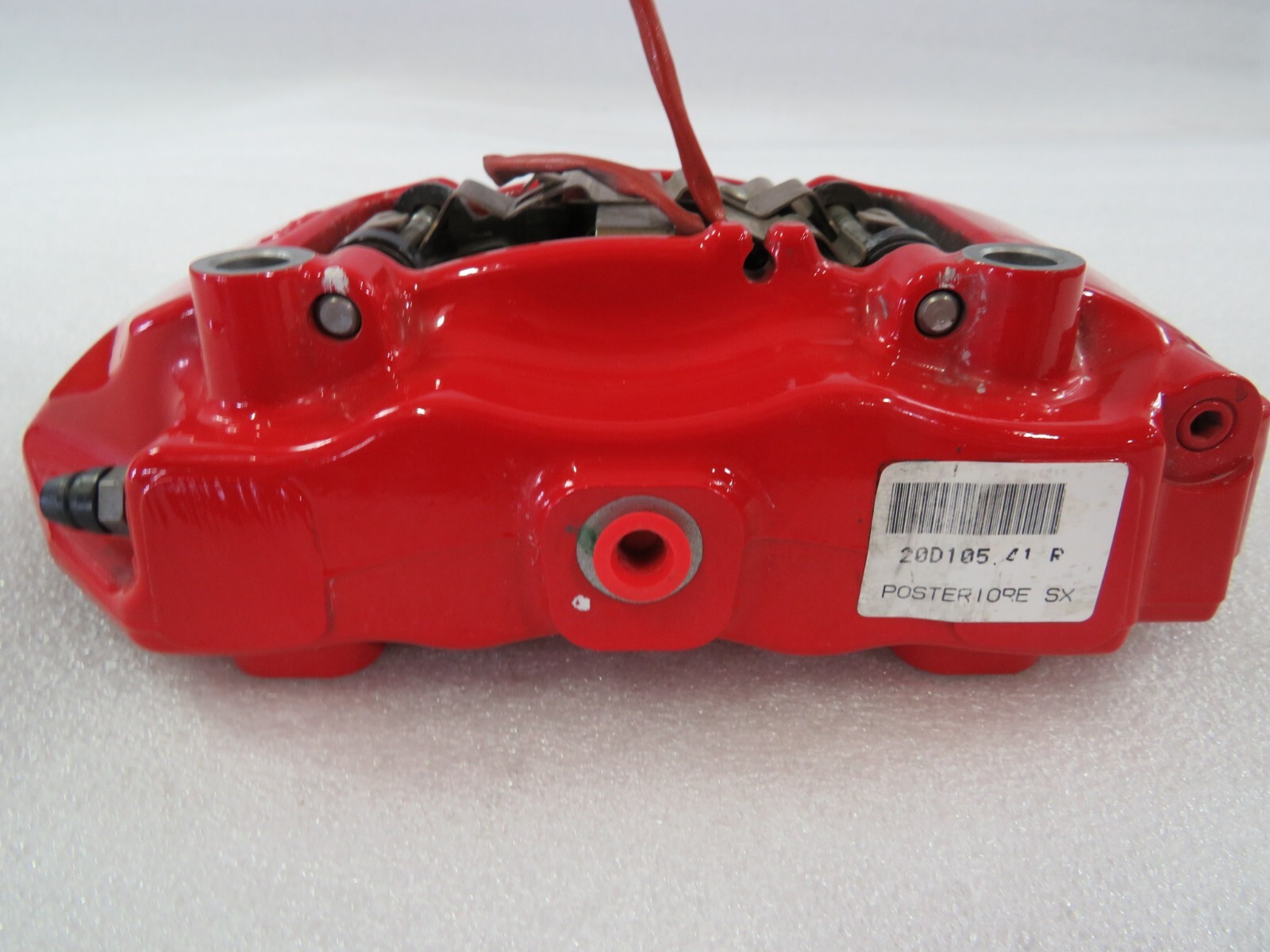 Ferrari Portofino, LH, Left, Rear Brake Caliper, Red, Used, P/N 829882