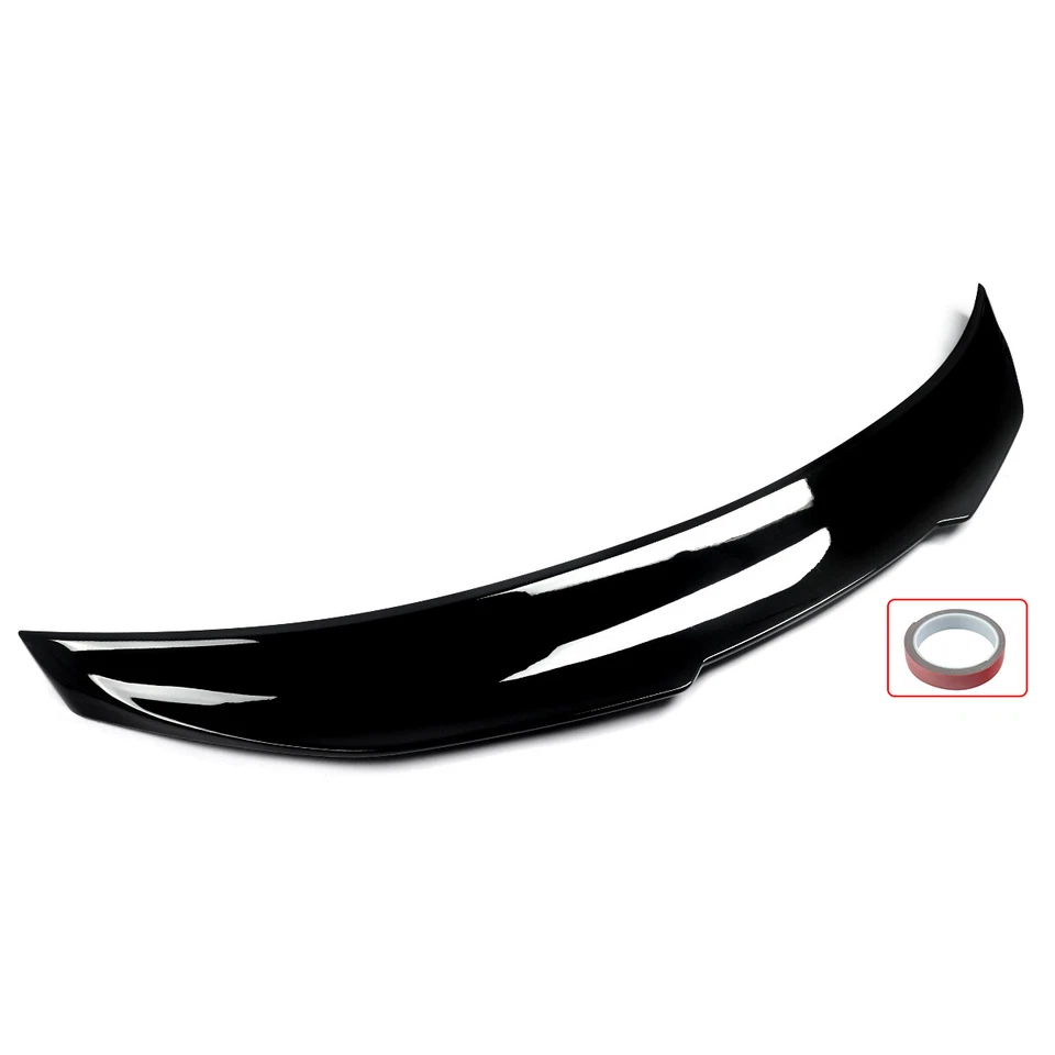 For 2014-22 Infiniti Q50 Rear Trunk Spoiler High Kick JDM PSM Style Gloss Black - Imagem 2 de 4