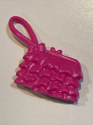 Barbie Accessory Pink Purse / Bag For Dolls 1/6 scale. Diorama Scenes  