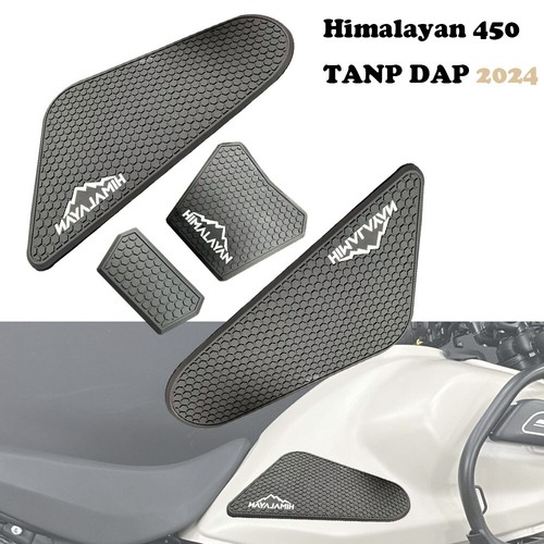 Fuel Tank Pad Protector for Himalayan 450 (2024–2025) – Knee Grip Sticker Decal - Picture 5 of 12