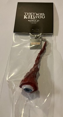 They Will Kill You 2026 Movie SXSW Film Premiere Eyeball Keychain Promo