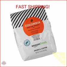 Amazon Fresh, Colombia Ground Coffee, Medium Roast, 32 Oz