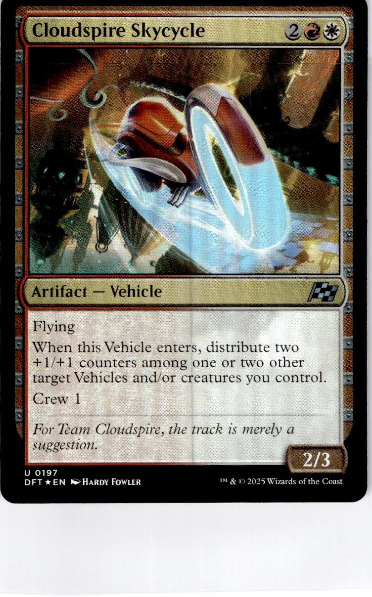MTG Cloudspire Skycycle Aetherdrift HOLO #197