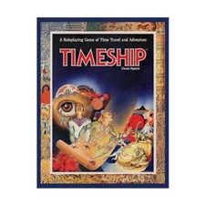 Precis Intermedia RPG Timeship Classic Reprint VG 
