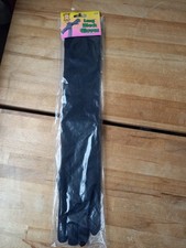 Long Black Gloves For Women Fancy Dress Opera Gloves Elbow Length 20" Length NEW