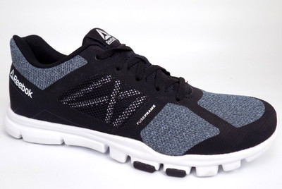 Reebok Fuse Frame DV4760 Athletic Running Men's Shoes Size 10 M Black/Gray