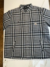 Carhartt Lumber Jacket Shacket 3XL   100% Authentic• Sherpa Lined (48)