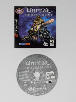 Unreal Tournament W/ Manual - No Rear Art - Sega Dreamcast