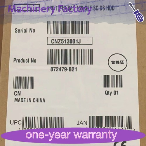 872479-B21 872737-001 HPE 12G 1.2TB 10K 2.5 SAS SC DS HDD INCLUDES HDD TRAY - Picture 1 of 8