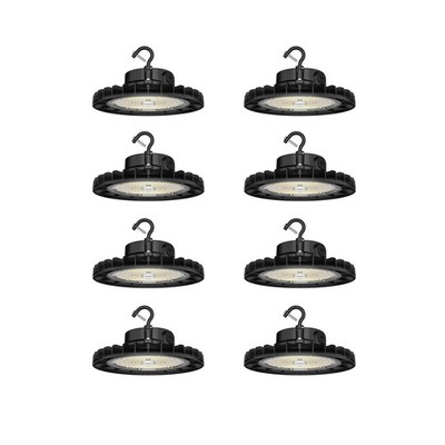 LED High Bay Lights 150W 120W 90W Adjustable Commercial Bay Lighting 5000K Da...