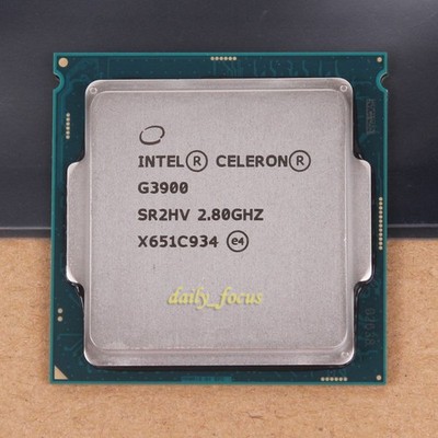   Celeron Dual-Core G3900 SR2HV 2.8 GHz BX80662G3900 CPU Processor 8 GT/s *hu