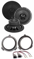 ESX 180Watt 2-Wege 16,5Cm Lautsprecher FüR Audi A3 Ab 03 A4 Ab 02 TüR Front Heck