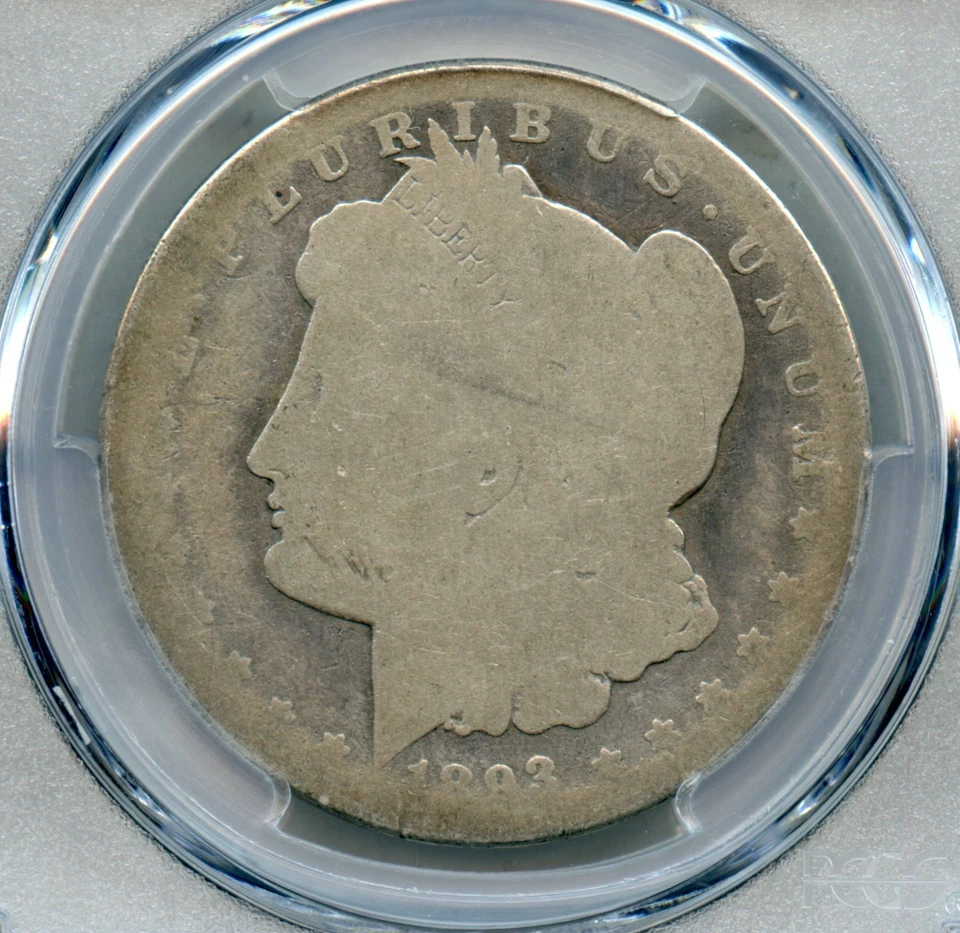 1893 Morgan Silver Dollar PCGS FR 2 (FA) - Image 3 of 4
