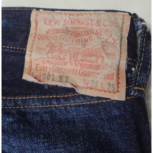Levi's 501XX Reproduction 1955 Model jeans Size:W33/L36 Blue