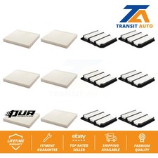 Air Cabin Filters (12 Total) Kit For Nissan TITAN KFL-102972
