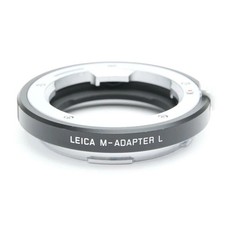 Used Leica M-Lens Adapter for Leica M-Lenses / Leica SL/TL Bodies Black