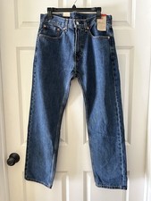 Levis 501 Original Fit Stretch Mens Jeans 33x32 Distressed W36l32