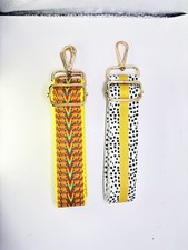 Yellow Adjustable Replacement Purse Crossbody Strap Bundle w/Gold Hardware