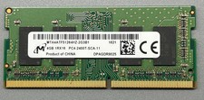 8GB Kit 2x4GB Micron DDR4 2400MHz SO-DIMM Lap...