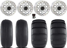 System 3 SB-7 15" Wheels Machined 32" Sand Slinger Tires Textron Wildcat XX